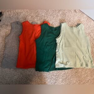 Sleeveless tanks